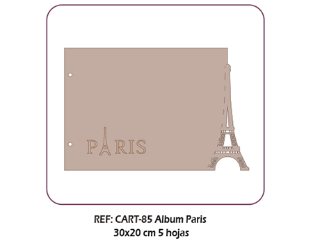 ALBUM SCRAP CART-85, PARIS